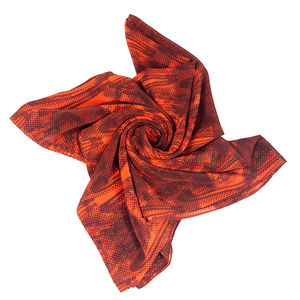 ATHENA PROCOPIOU RED & BLACK, PRINT PALANKIN SCARF | WOMENS SIZE 135CM